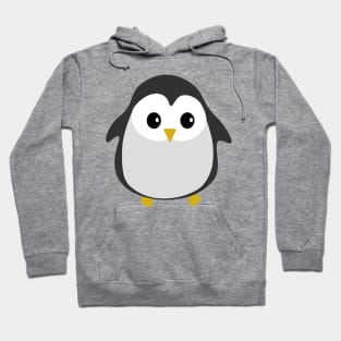 Cute Penguin Illustration Hoodie